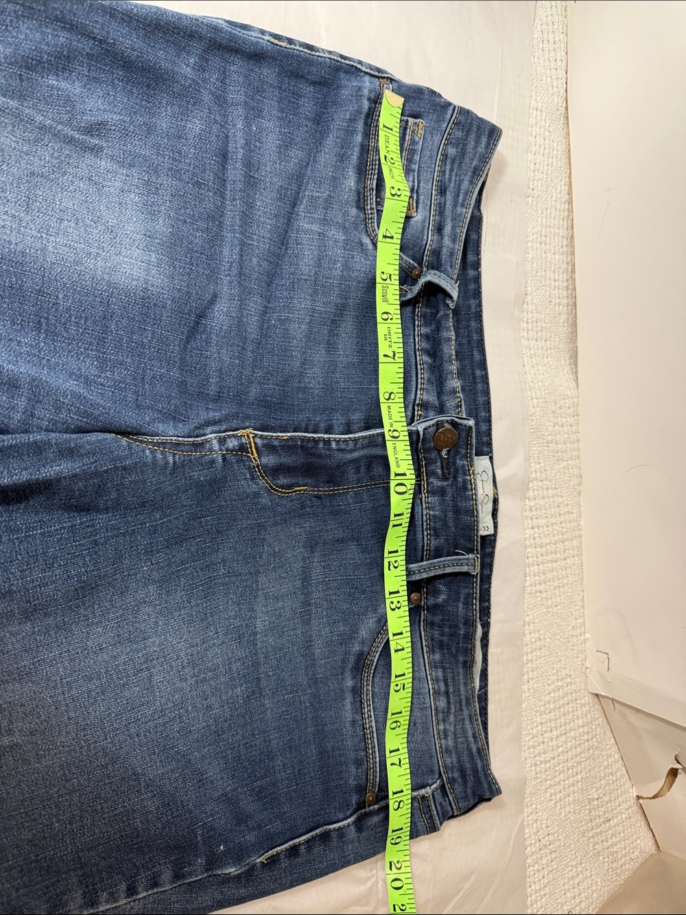 Jessica Simpson Light and Mid Blue Skinny Jeans